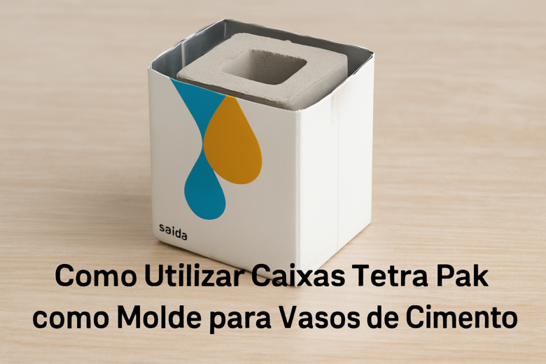 Como Utilizar Caixas Tetra Pak como Molde para Vasos
