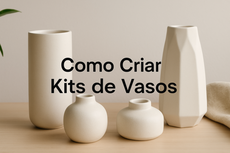 Como Criar Kits de Vasos para Venda em Feiras e Lojas Artesanais