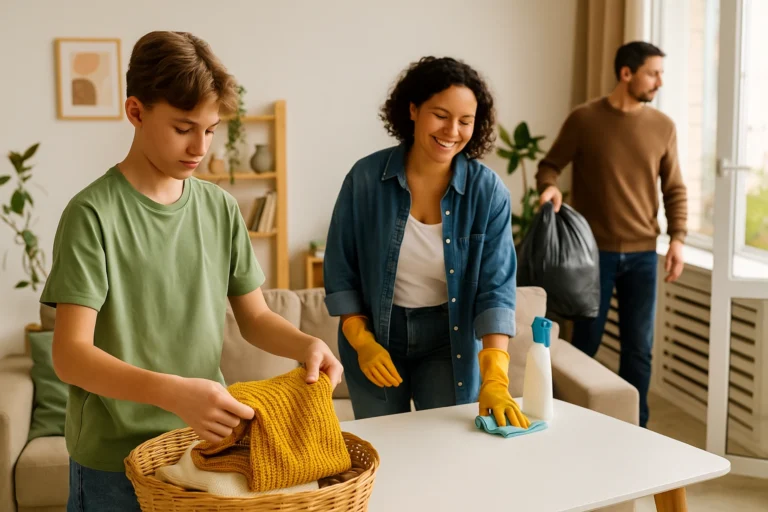 Como dividir as tarefas em casa