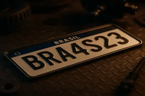 Veja as Informações Secretas Que a Placa do Veículo Revela
